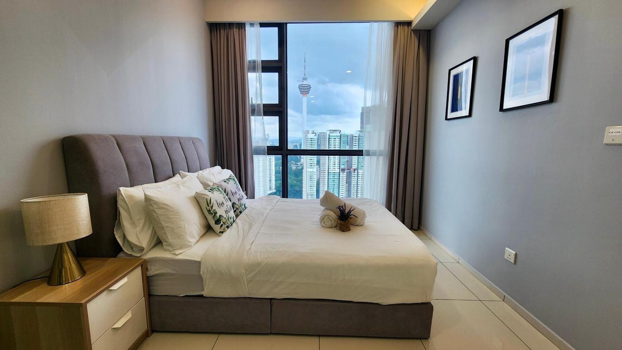 Skyline View In Bukit Bintang The Robertson 42F Apartment Куала Лумпур Екстериор снимка