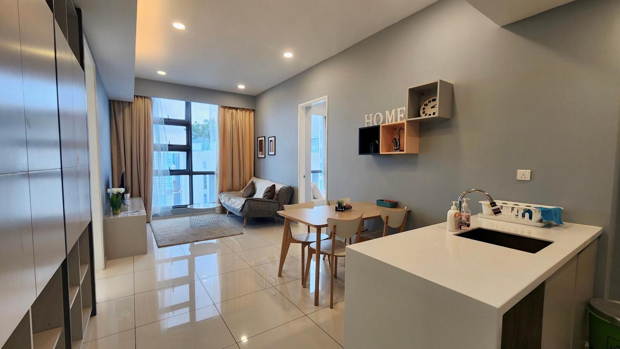 Skyline View In Bukit Bintang The Robertson 42F Apartment Куала Лумпур Екстериор снимка