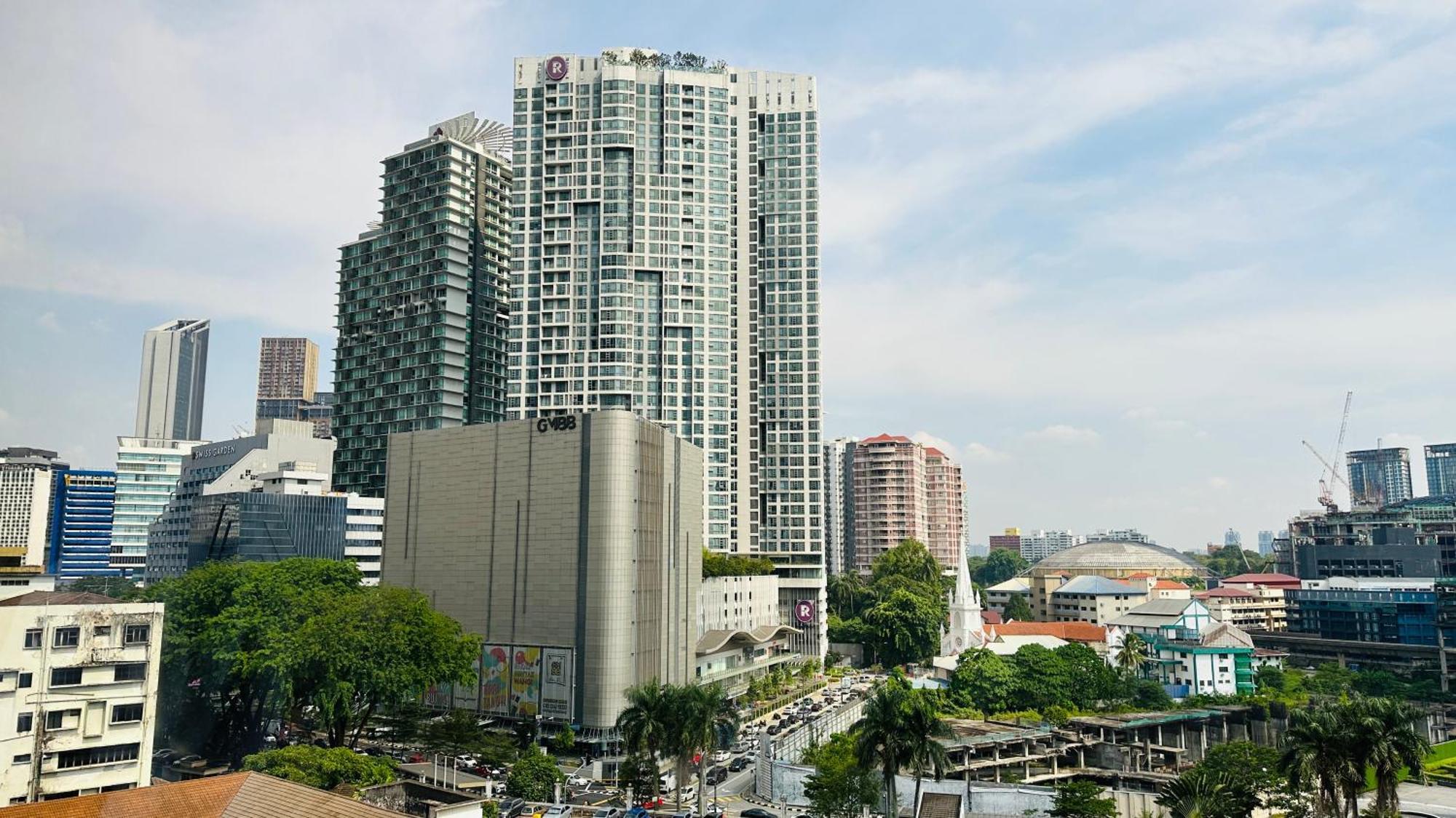 Skyline View In Bukit Bintang The Robertson 42F Apartment Куала Лумпур Екстериор снимка